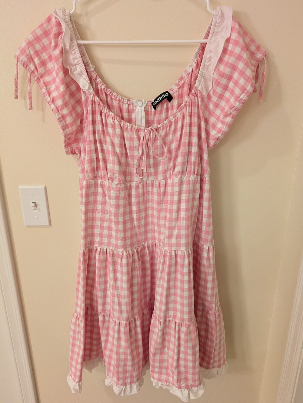 Dangerfield | Gingham Mini Dress